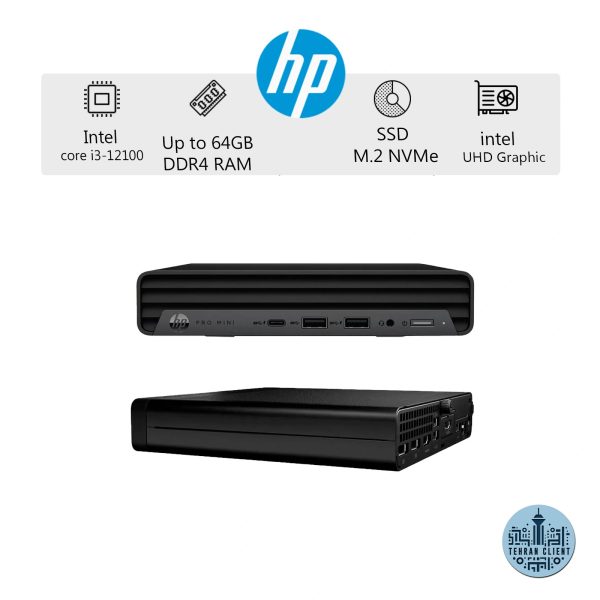 تین کلاینت (i3-12100) HP ProDesk 400 Pro G9