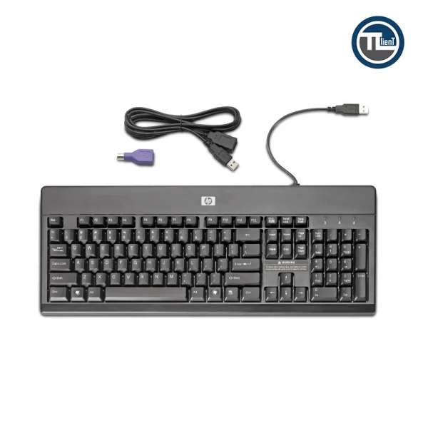 کیبورد قابل شستشو HP USB PS2