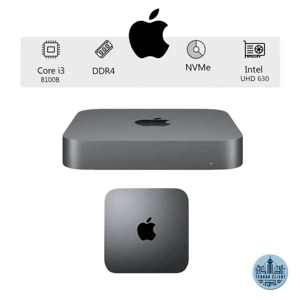 تین کلاینت (i3-8100B)  Apple Mac Mini 2018
