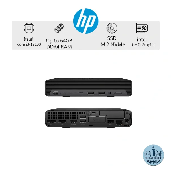 تین کلاینت (i3-12100) HP 260 Pro G9